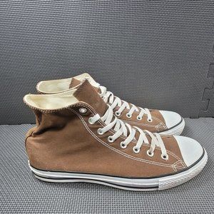 Mens Sz 11 Brown Converse Hi Top Sneakers